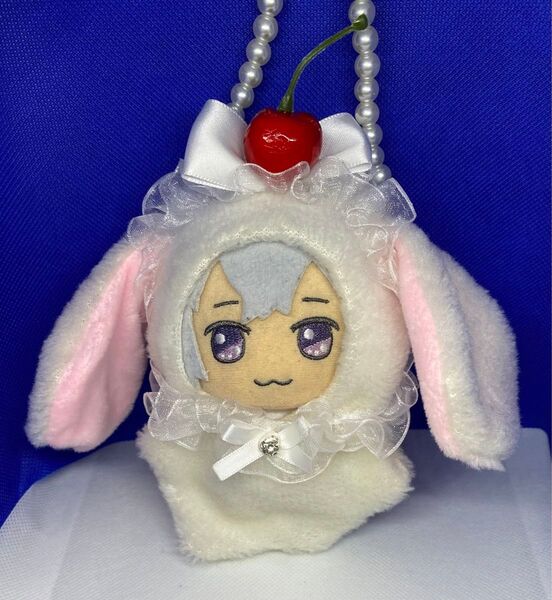 アイドリッシュセブン ストラップ付垂れ耳うさぎ着ぐるみ さくらんぼ天使ドレスセット ドンぬい ちびぐるみ にとたん