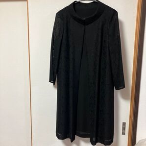 ブラックフォーマル 礼服匠の黒アンサンブル ワンピース11AR