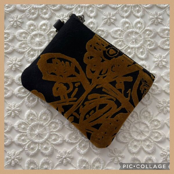 新品未使用!ミナペルホネン ハンドメイド ポーチ flower nest 人気作家さま作品