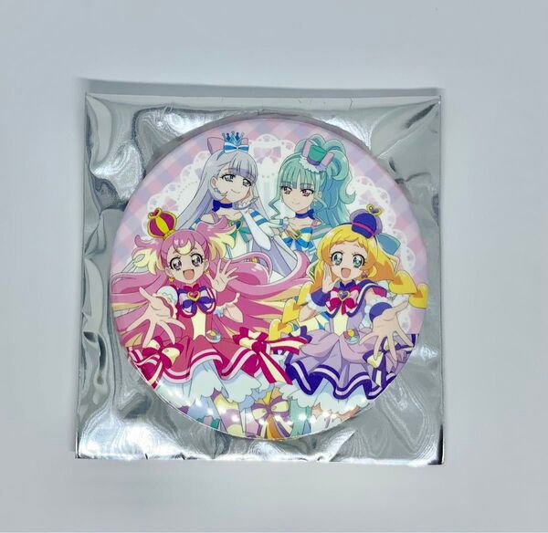 ドリームステージ 缶バッジ 集合柄 わんだふるぷりきゅあ
