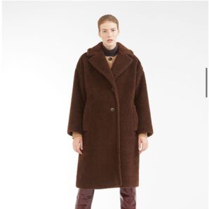 ウィークエンドマックスマーラ ウール ボア コート 新品未使用 タグ付き