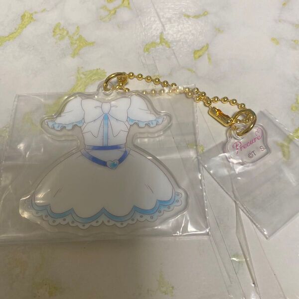 一番くじプリキュアE賞コスチュームアクリムチャーム キュアホワイト
