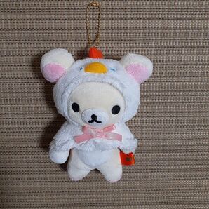 リラックマ ぶらさげぬいぐるみ コリラックマ ニワトリポンチョ とり マスコット