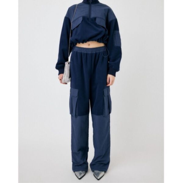 〈moussy〉セール中!FLEECE UTILITY パンツ 新品未使用