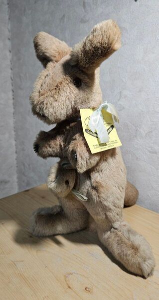 カンガルー 親子 ぬいぐるみ インテリア オーストラリア