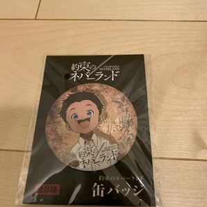 新品 未開封 約束のネバーランド 缶バッジ フィル