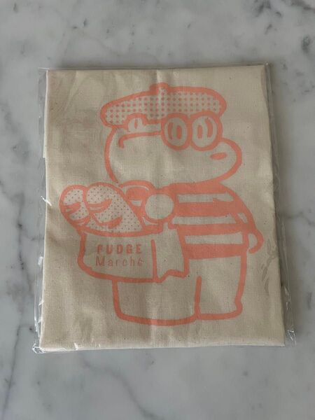 FUDGE Marche ファッジ 雑誌 付録 トートバッグ エコバッグ ベージュ 新品 未使用