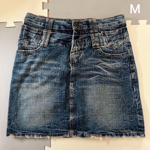 デニムスカート デニムミニスカート M レディース スカート ミニスカート