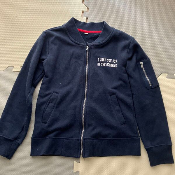 子供服 140 上着 ジップアップ