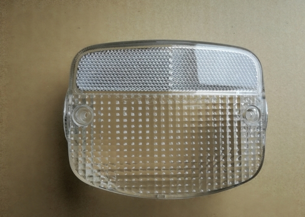 送料込みKAWASAKI Z250FT Z400FX Z250LTD 新品 クリアー テール レンズ Z400J Z550