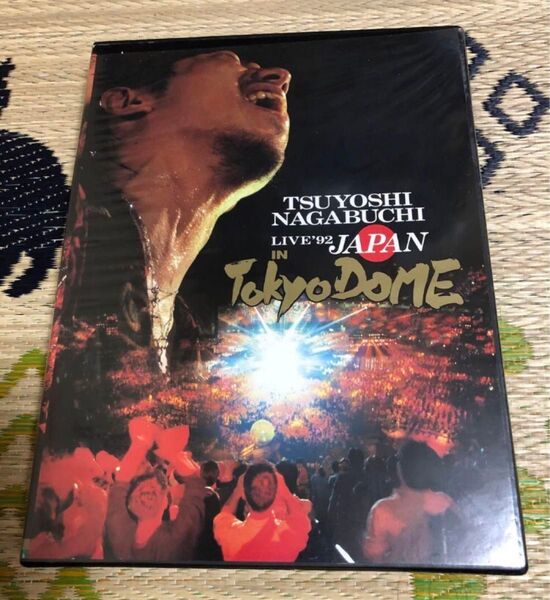 長渕剛 ツアーLIVE92 JAPAN 東京Dome VHS 中古品 DOME