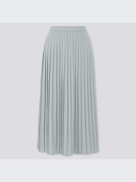 ユニクロ UNIQLO シフォンプリーツロングスカート