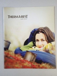 サーマレスト THERMAREST カタログ　2006年　19ページ　未読品