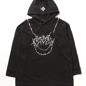 REFLEM レフレム チェーン付きメタリックロゴパーカー F 新古品 定価15,180円 現行品