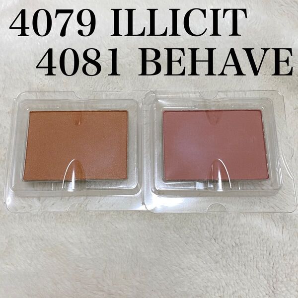NARS ブラッシュ 2点セット 4079 ILLICIT 4081 BEHAVE チーク