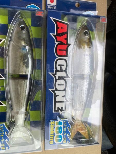 霞デザイン アユクローン180 ソルトウォーター仕様 未使用 2色セット NO.3