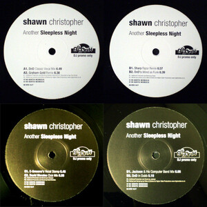 【GARAGEクラシック2枚組】Shawn Christopher『Another Sleepless Night』David Morales/The Sharp Boys/Dillon & Dickins