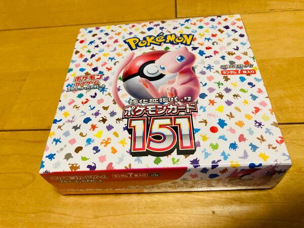 ポケモンカード 151 シュリンク付き