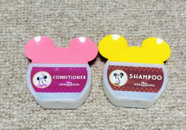 ディズニーホテル シャンプーコンディショナー 空容器