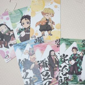 鬼滅の刃 セガ限定 ミニアートパネル 6枚