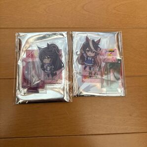 ウマ娘 Vサインアクリルスタンド セブン限定 シンボリルドルフ・ナリタブライアン