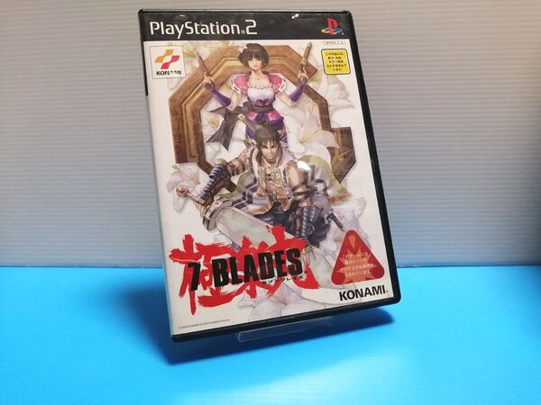 PS2 ソフト 7BLADES セブンブレイズ プレイステーション2 プレステ2 PlayStation2 KONAMI コナミ