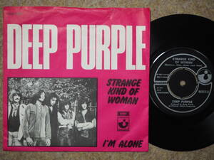 Deep Purple-Strange Kind Of Woman/I'm Alone★デンマークOrig.7&#34;