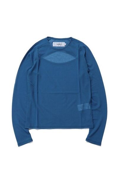 美品 ジェーンスミス JANE SMITH シアーバックオープンプルオーバー