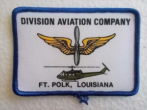 DIVISION AVIATION COMPANY 航空 会社 企業 ロゴ プリント ワッペン/パッチ アメリカ USA カスタム 古着 122