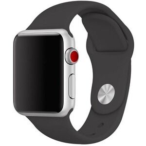 【本体サイズ38・40mm用】【2-スポーツグレー】Apple Watch シリコン スポーツバンド アップルウォッチ【Series1.2.3.4.5.6.SE対応】