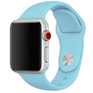 【本体サイズ38・40mm用】【31-サファイアブルー】Apple Watch シリコン スポーツバンド アップルウォッチ【Series1.2.3.4.5.6.SE対応】