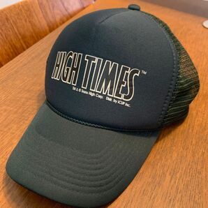 【レア】HIGH TIMES キャップ 2000年代初頭 メッシュキャップ