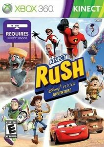 北米版 Kinect Rush A Disney Pixar Adventure ラッシュ ディズニー ピクサー アドベンチャー Xbox 360 Game