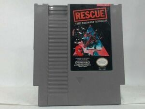 海外限定版 海外版 RESCUE THE EMBASSY MISSION レスキュー ザ エンバシー ミッション NES ソフト