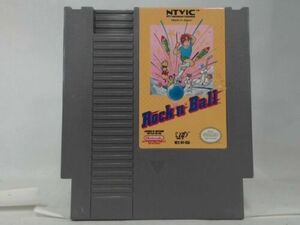 海外限定版 海外版 ファミコン ROCK 'N BALL NES ファミリーピンボール
