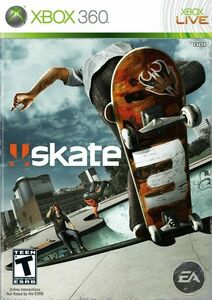  North America version Skate 3 Xbox 360 skate sport X GAME