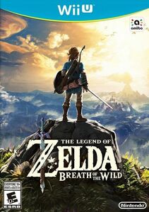  North America version Legend of Zelda Breath of the Wild Wii U Zelda. legend breath ob The wild Game