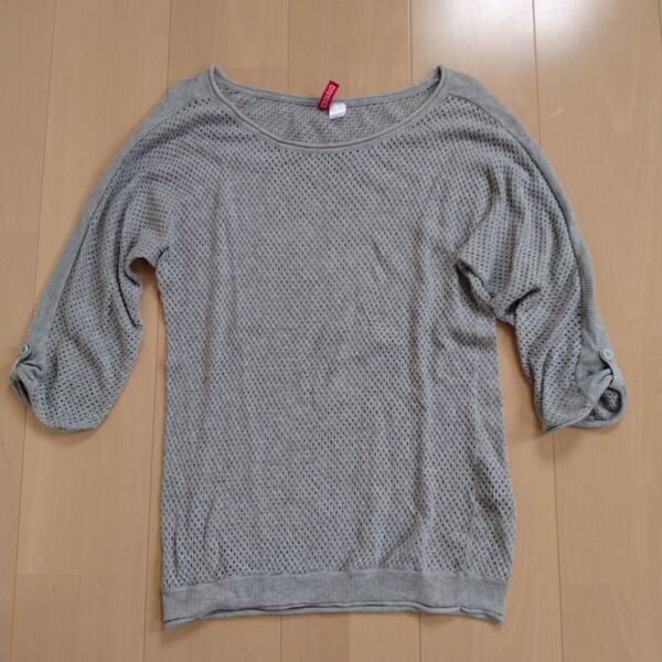 H&M ドルマンサマーニット