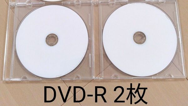 未使用 Victor DVD-R 2枚