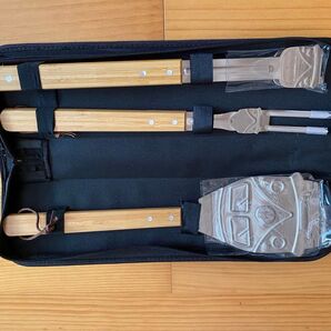 【未使用新品タグ付き】バーベキューツール3点セット フォルクスワーゲン by BRISA