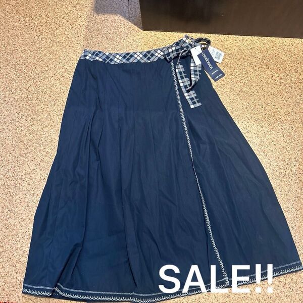 週末SALE!!【未使用品】New Yorker ラップスカート 13号