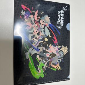 スプラトゥーン3 グランドフェスティバル おつかれ記念 クリアファイル 特製クリアファイル