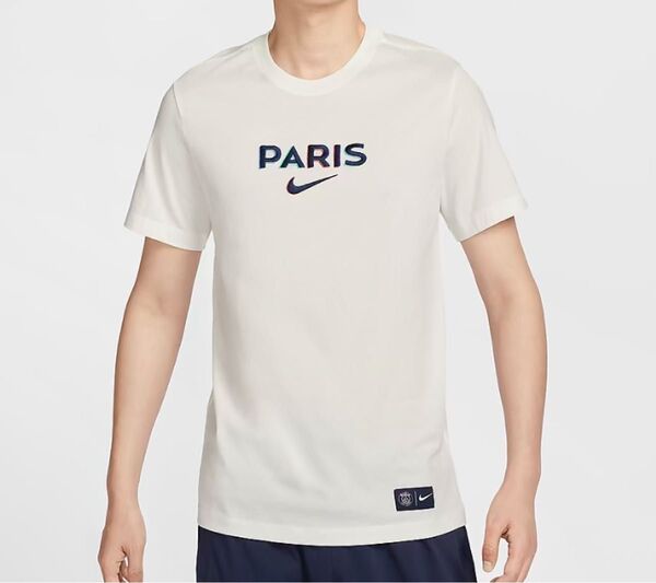 PSG PARIS SAINT GERMAN パリサンジェルマン Tシャツ ロゴプリント ホワイト L