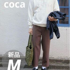 ウエストゆったり! ウールタッチイージーパンツ Mサイズ