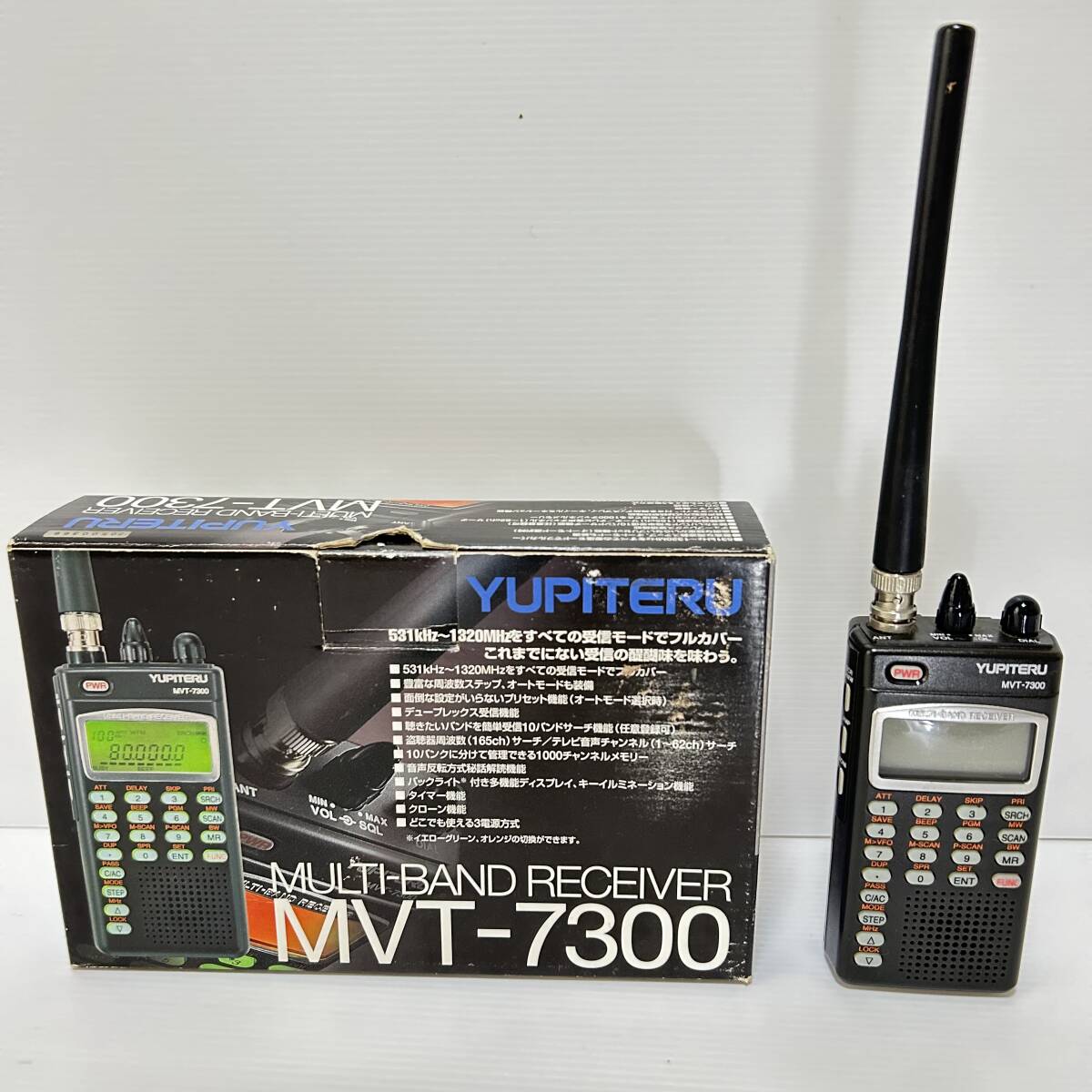 Yahoo!オークション -「ユピテル mvt-7300」(アマチュア無線) の Yahoo!オークション -「ユピテル mvt-7300」(アマチュア無線) の
