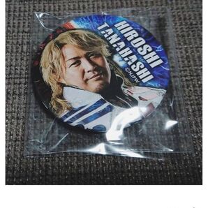 【棚橋弘至】HIROSHI TANAHASHI 缶バッジ