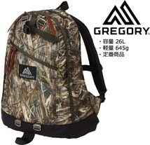 GREGORYグレゴリー★ DAY PACK 26L デイパック バックパック デイバッグ DRT CAMO_画像1