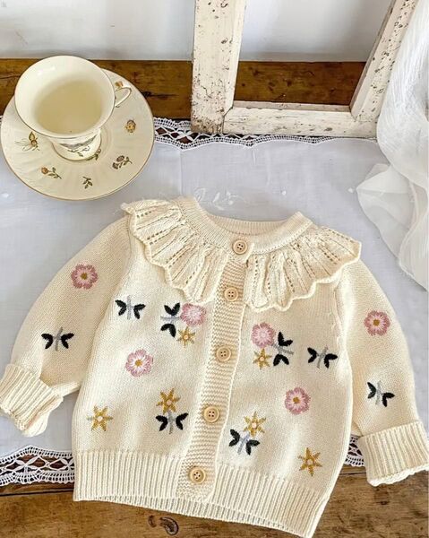 【即日発送】春・秋 韓国 ベビー服 キッズ服 ニット 100cm
