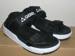 3 ★ ★ ★ ★ Обратное решение! New Gerry Strap Sandals Sports Sandals Black/Black 28,0 см. Не -стандартная почта доступна