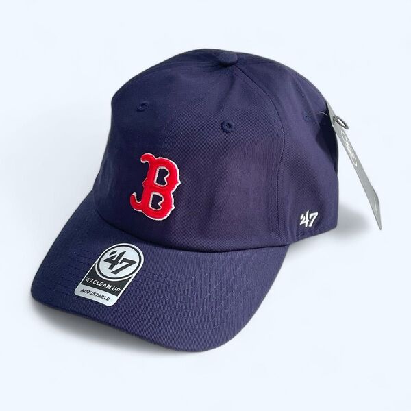 MLB キャップ 47ブランド クリーンアップ B.レッドソックス ネイビー 新品 即日発送